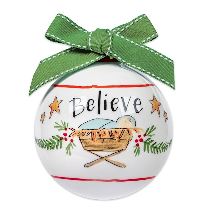 Ornament-Ceramic-Believe | SHOPtheWORD