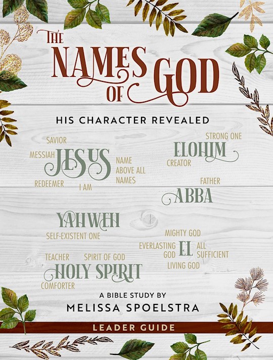 The Names Of God-Women's Bible Study Leader Guide | SHOPtheWORD