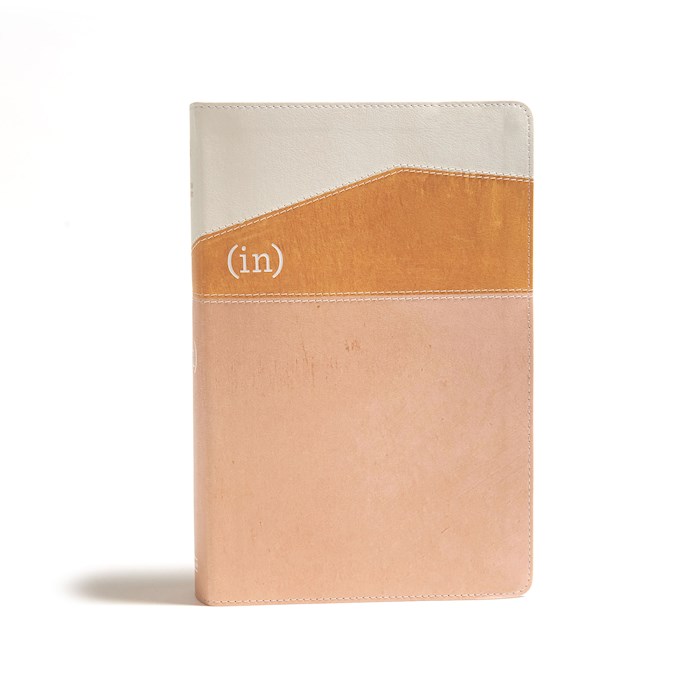 CSB (in)Courage Devotional Bible-Desert/Mustard/Alabaster LeatherTouch Indexed | SHOPtheWORD