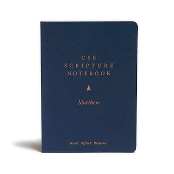 CSB Scripture Notebook: Matthew-Softcover | SHOPtheWORD