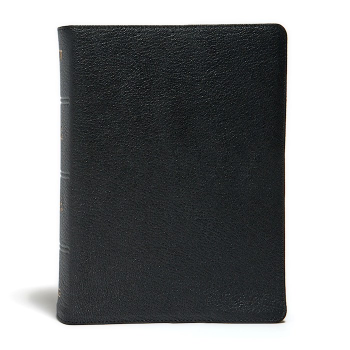 KJV Study Bible (Full-Color)-Black Premium Leather (Nov) | SHOPtheWORD