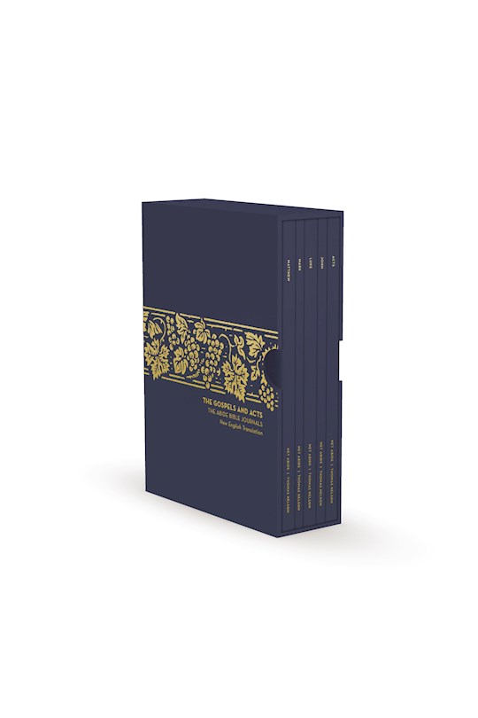 NET Abide Bible Journals Boxed Set: The Gospels & Acts (Comfort Print)-Softcover | SHOPtheWORD