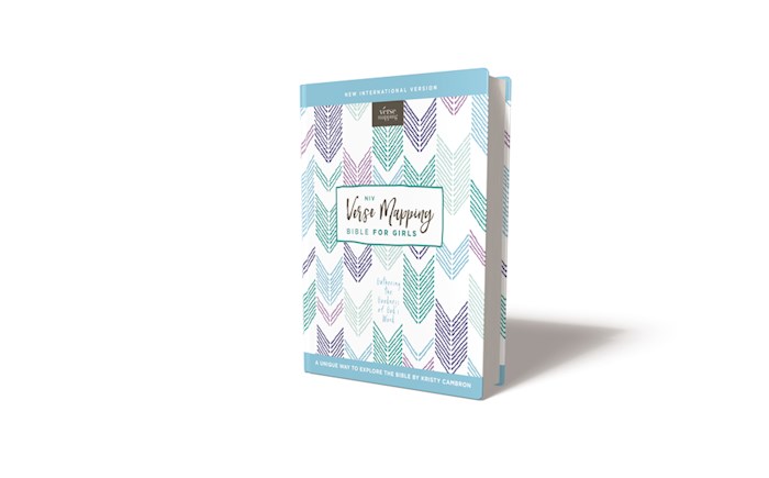 NIV Verse Mapping Bible For Girls (Comfort Print)-Hardcover | SHOPtheWORD