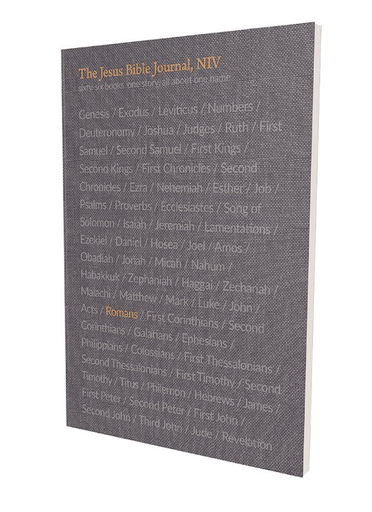 NIV The Jesus Bible Journal: Romans (Comfort Print)-Softcover | SHOPtheWORD