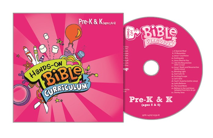 Hands-On Bible Curriculum Winter 2020-2021: Pre-K & Kindergarten CD | SHOPtheWORD