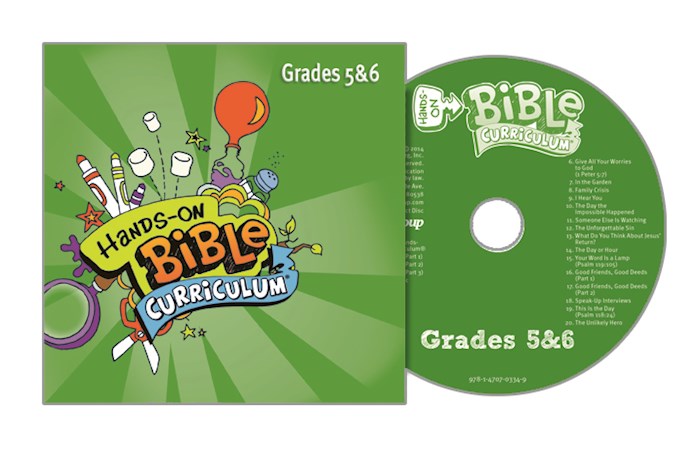 Hands-On Bible Curriculum Winter 2020-2021: Grades 5 & 6 CD | SHOPtheWORD