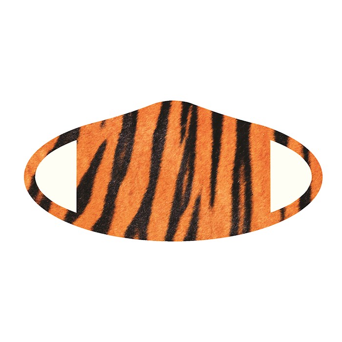 Face Mask-Tiger Skin (One Size/Snug Fit) | SHOPtheWORD