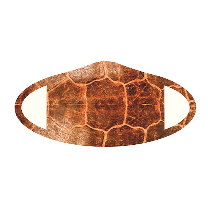 Face Mask-Turtle Skin (One Size/Snug Fit) | SHOPtheWORD