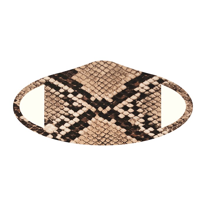 Face Mask-Snake Skin (One Size/Snug Fit) | SHOPtheWORD