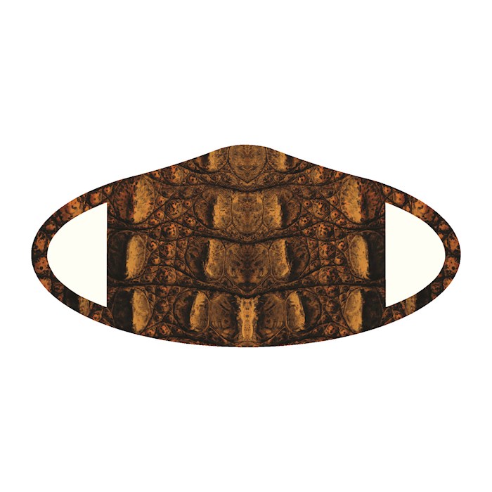 Face Mask-Crocodile Skin (One Size/Snug Fit) | SHOPtheWORD
