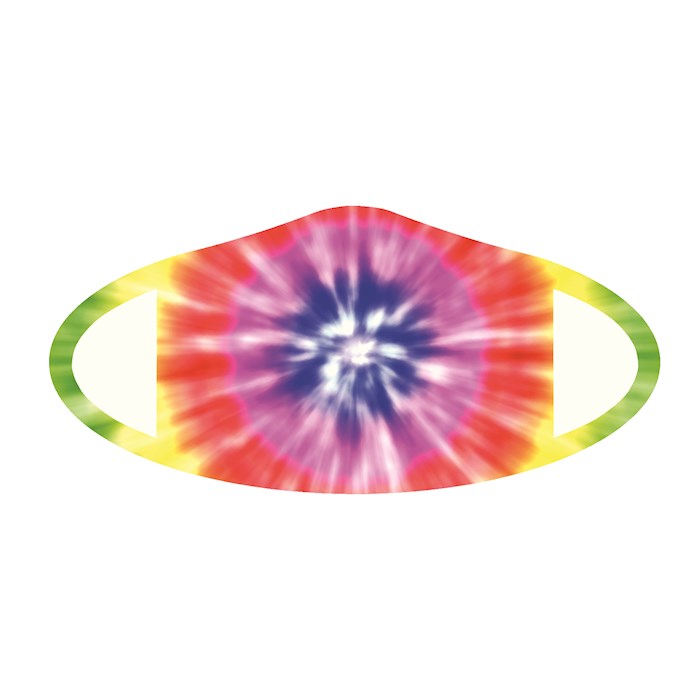 Face Mask-Tie Dye Print (One Size/Snug Fit) | SHOPtheWORD