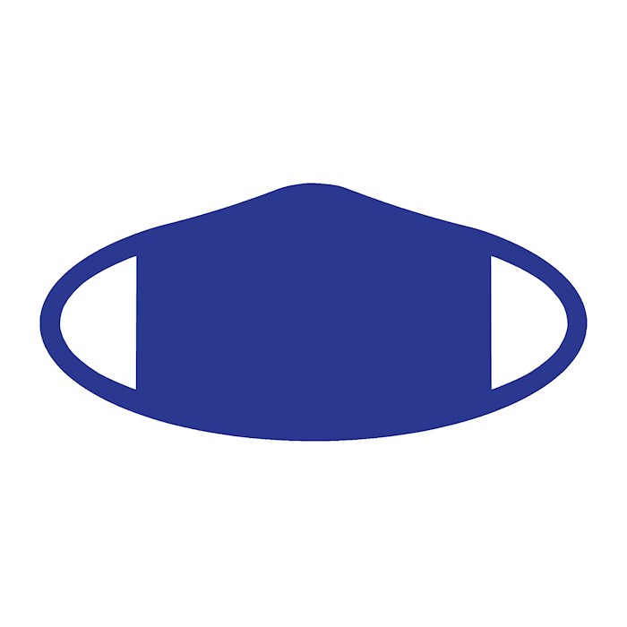 Face Mask-Blue (One Size/Snug Fit) | SHOPtheWORD