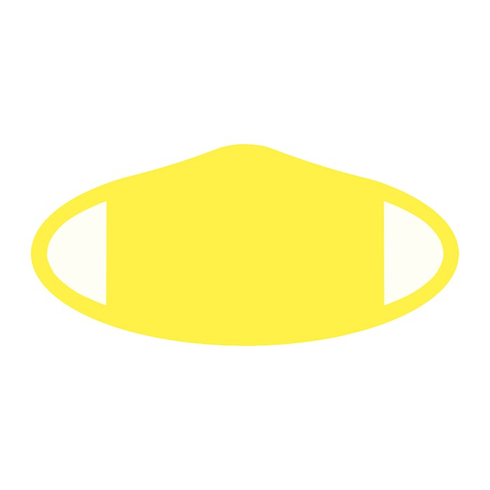 Face Mask-Yellow (One Size/Snug Fit) | SHOPtheWORD