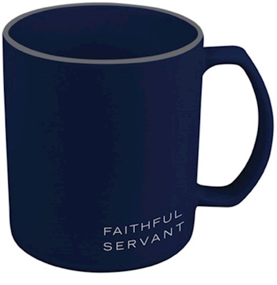Ceramic Mug-Simply Yours-Navy-Faithful Servant | SHOPtheWORD