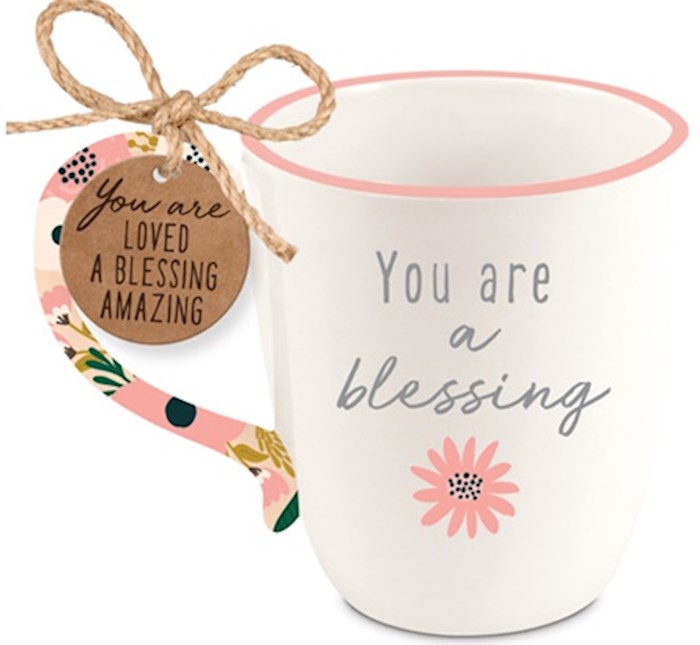 Ceramic Mug-Touch of Floral-Blessing | SHOPtheWORD