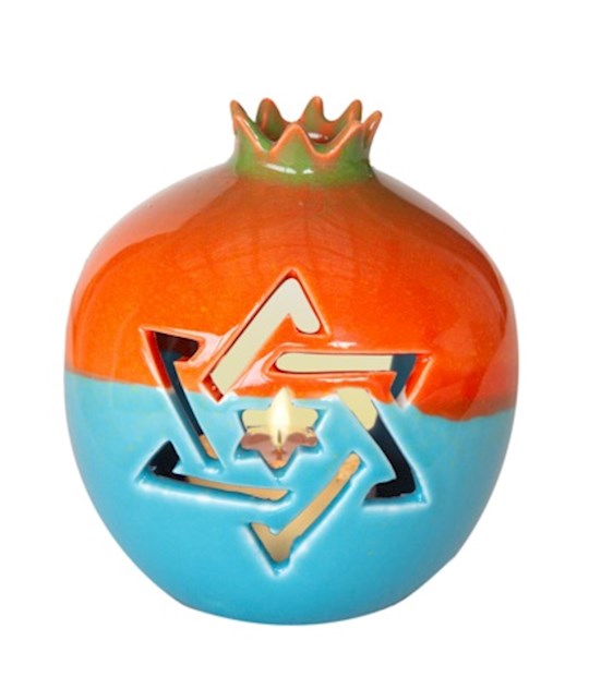 Candle Holder-Pomegranate Tealight (5