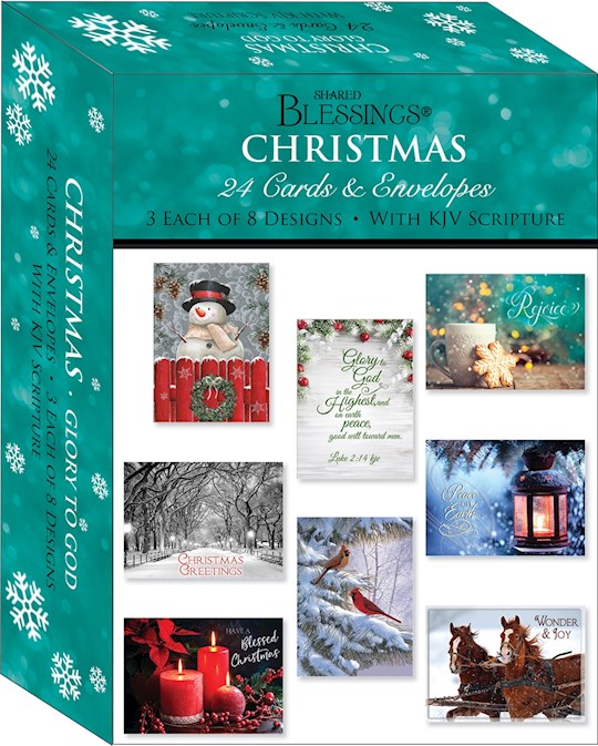 Card-Boxed-Shared Blessings-Christmas-Large Assorted (Box Of 24) | SHOPtheWORD