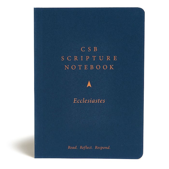 CSB Scripture Notebook: Ecclesiastes (Mar 2021) | SHOPtheWORD