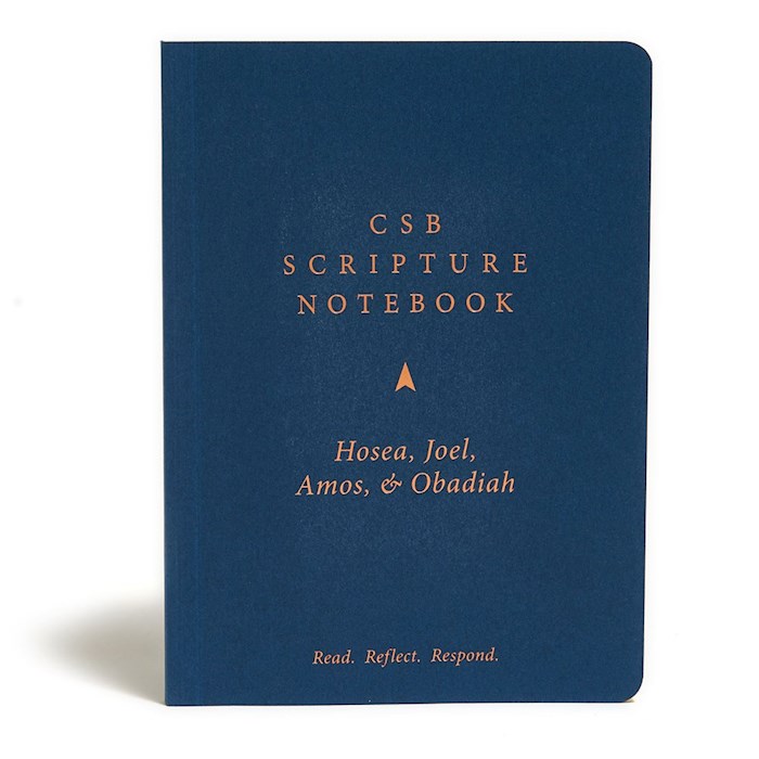 CSB Scripture Notebook: Hosea, Joel, Amos, Obadiah (Mar 2021) | SHOPtheWORD