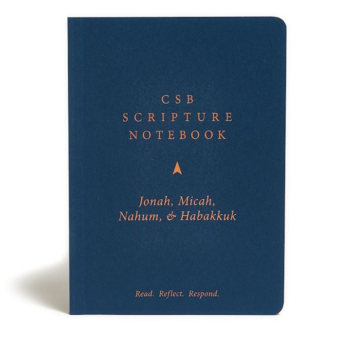 CSB Scripture Notebook: Jonah, Micah, Nahum, Habakkuk (Mar 2021) | SHOPtheWORD