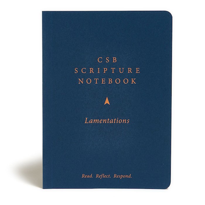 CSB Scripture Notebook: Lamentations (Mar 2021) | SHOPtheWORD