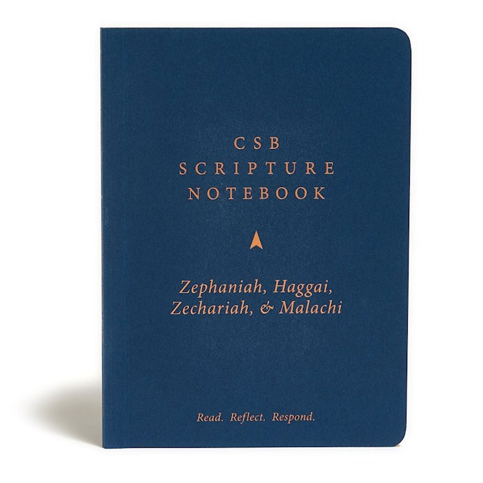 CSB Scripture Notebook: Zephaniah, Haggai, Zechariah, Malachi (Mar 2021) | SHOPtheWORD
