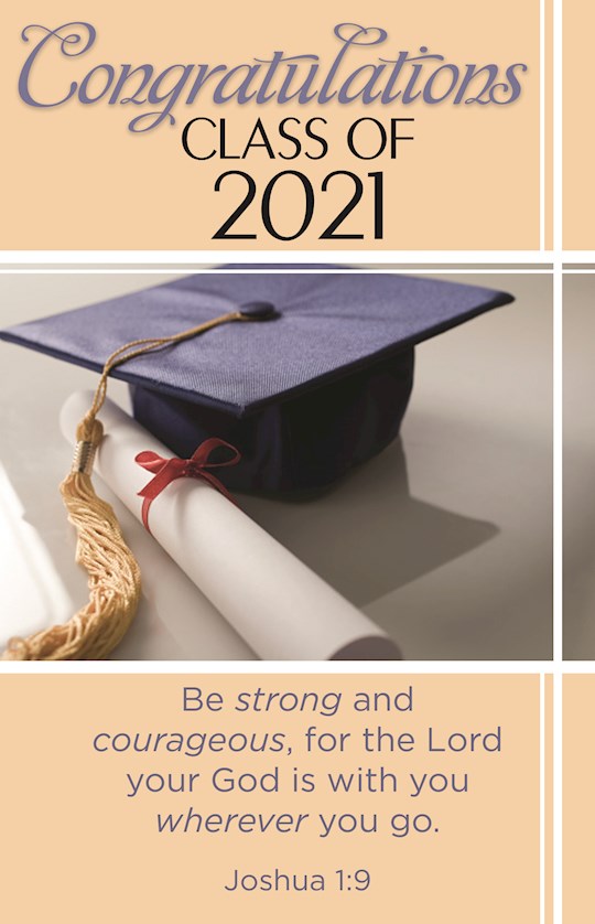 Bulletin-Congratulations Class Of 2021 (Pack Of 100) | SHOPtheWORD