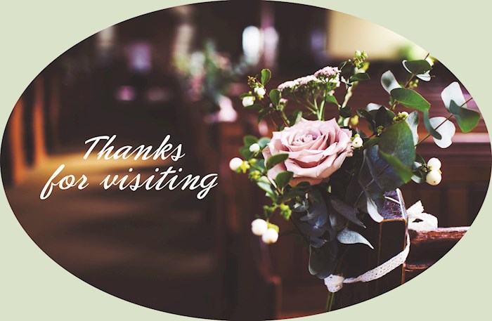 Postcard-Thanks For Visiting (Pack Of 25) | SHOPtheWORD