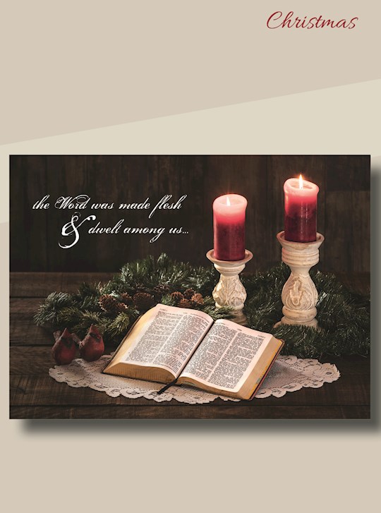 Card-Boxed-Christmas-His Word w/Scripture (Box Of 12) | SHOPtheWORD