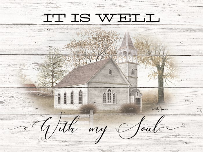 Framed Art-It Is Well (12 x 16) | SHOPtheWORD