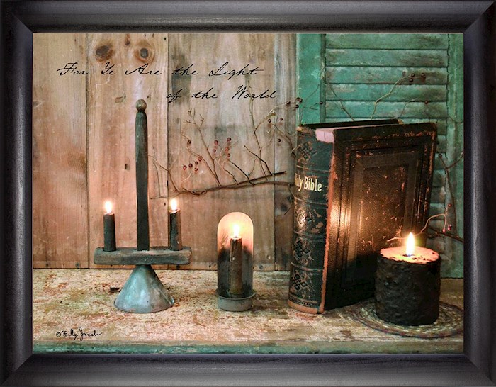 Framed Art-For Ye Are The Light (12 x 16) | SHOPtheWORD