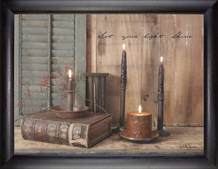 Framed Art-Let Your Light Shine (12 x 16) | SHOPtheWORD