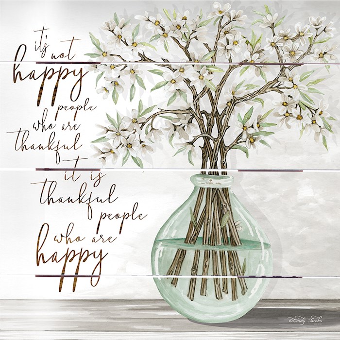 Pallet Art-Thankful (10 X 10) | SHOPtheWORD