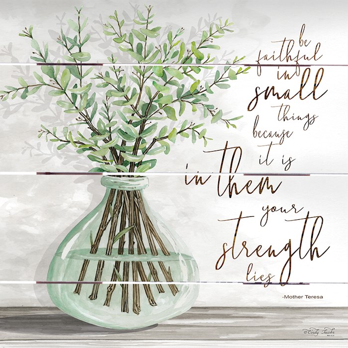 Pallet Art-Be Faithful (10 X 10) | SHOPtheWORD