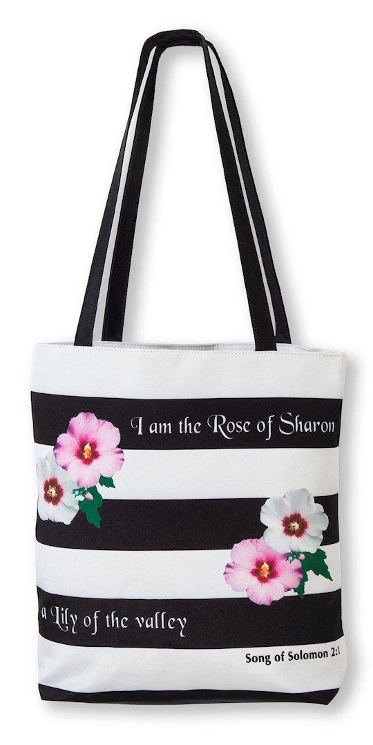 Tote Bag-Rose Of Sharon/Lily Of The Valley (Song Of Solomon 2:1) (#7901) | SHOPtheWORD