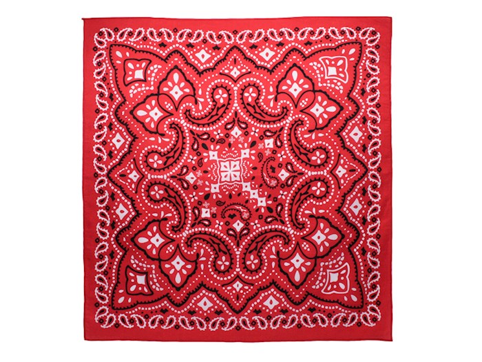 Bandana-Cross-Red Cotton (22