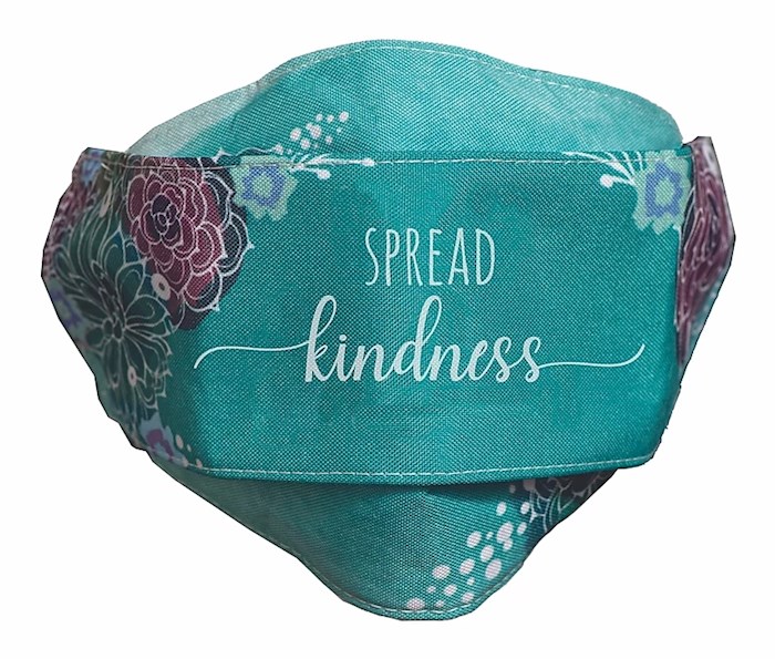 Face Mask-Spread Kindness-Green | SHOPtheWORD
