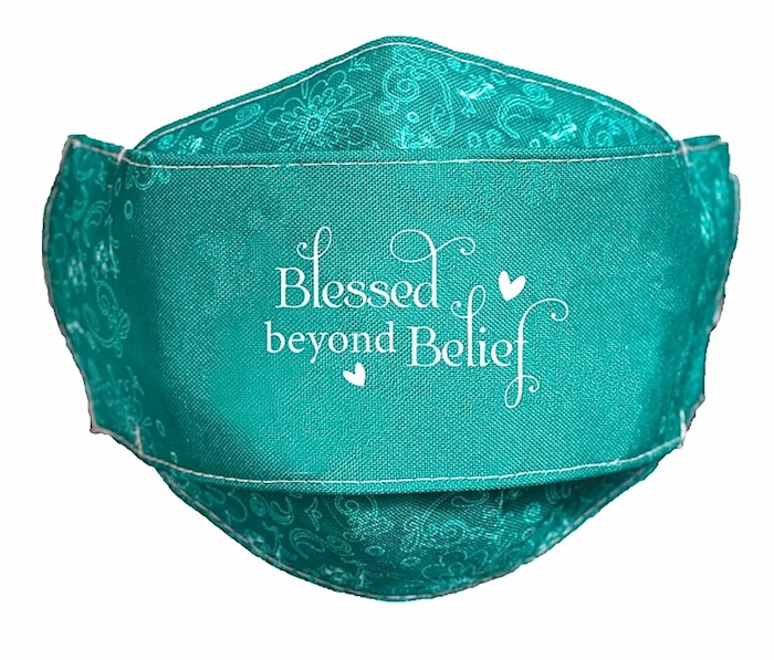 Face Mask-Blessed Beyond Belief | SHOPtheWORD