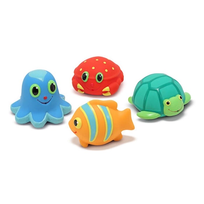 Seaside Sidekicks Squirters (Set Of 4) (Ages 6M+) | SHOPtheWORD