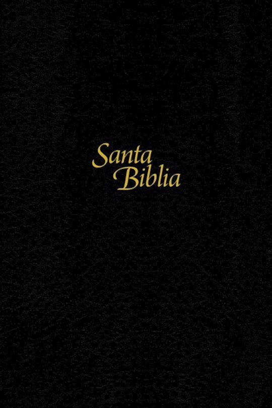 Span-NTV Personal Size Large Print Bible (Edicion Personal Letra Grande)-Black Hardcover Indexed | SHOPtheWORD
