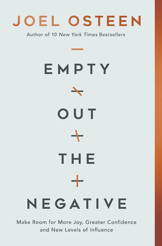 Empty Out The Negative Large Print | SHOPtheWORD