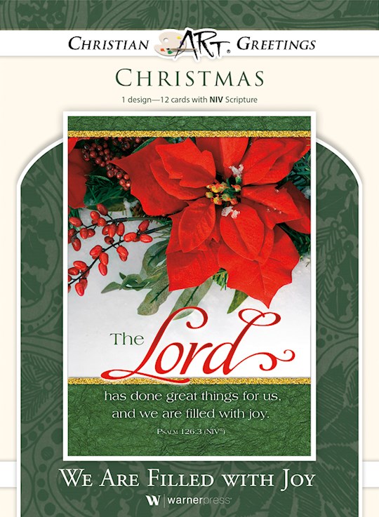 Card-Boxed-We Are Filled With Joy (Psalm 126:3 NIV) (Box Of 12) | SHOPtheWORD