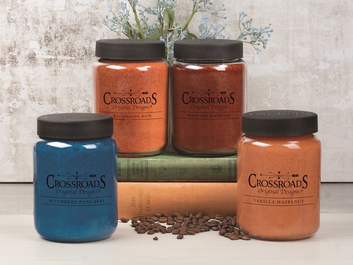 Candle Prepack-26 Oz Jars-Breakfast Cafe Collection-4 Scents (Pack Of 12 Assorted) | SHOPtheWORD