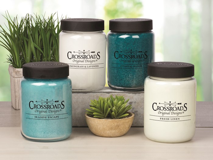 Candle Prepack-26 Oz Jars-Relaxing & Soothing Collection-4 Scents (Pack Of 12 Assorted) | SHOPtheWORD
