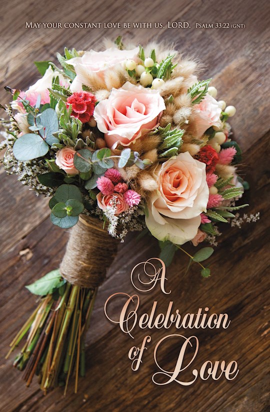 Bulletin-May Your Constant Love Be With Us, LORD (Psalm 33:22, GNT) (Pack Of 100) | SHOPtheWORD