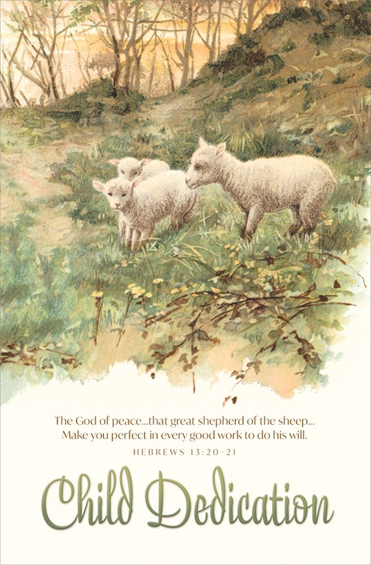 Bulletin-The God Of Peace...Make You Perfect In Every Good Work (Hebrews 13:20-21) (Pack Of 100) | SHOPtheWORD