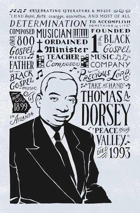 Bulletin-Thomas A. Dorsey (Psalm 31:24) (Black History) (Pack Of 100) | SHOPtheWORD