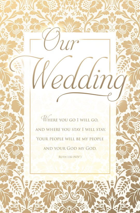Bulletin-Where You Go I Will Go.... (Ruth 1:16, NIV) (Pack Of 100) | SHOPtheWORD