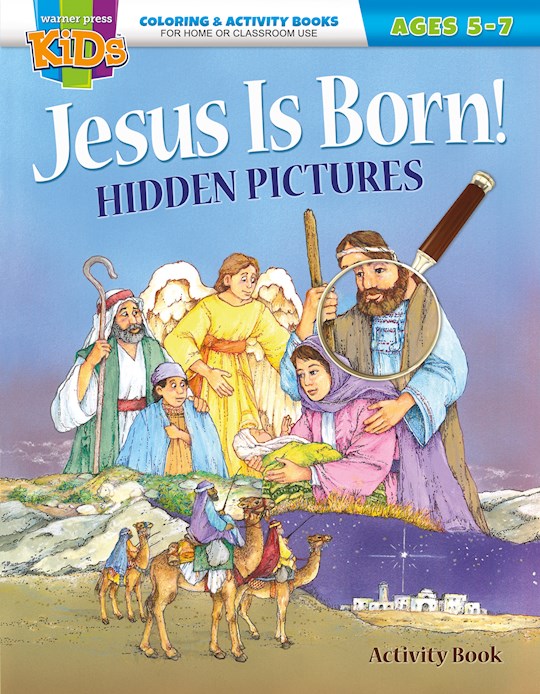 Jesus Is Born! Hidden Pictures Coloring Activity Book (Ages 5-7) | SHOPtheWORD