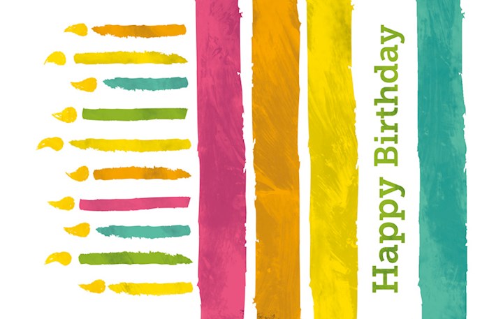 Postcard-Happy Birthday (Philippians 4:4) (Pack Of 25) | SHOPtheWORD